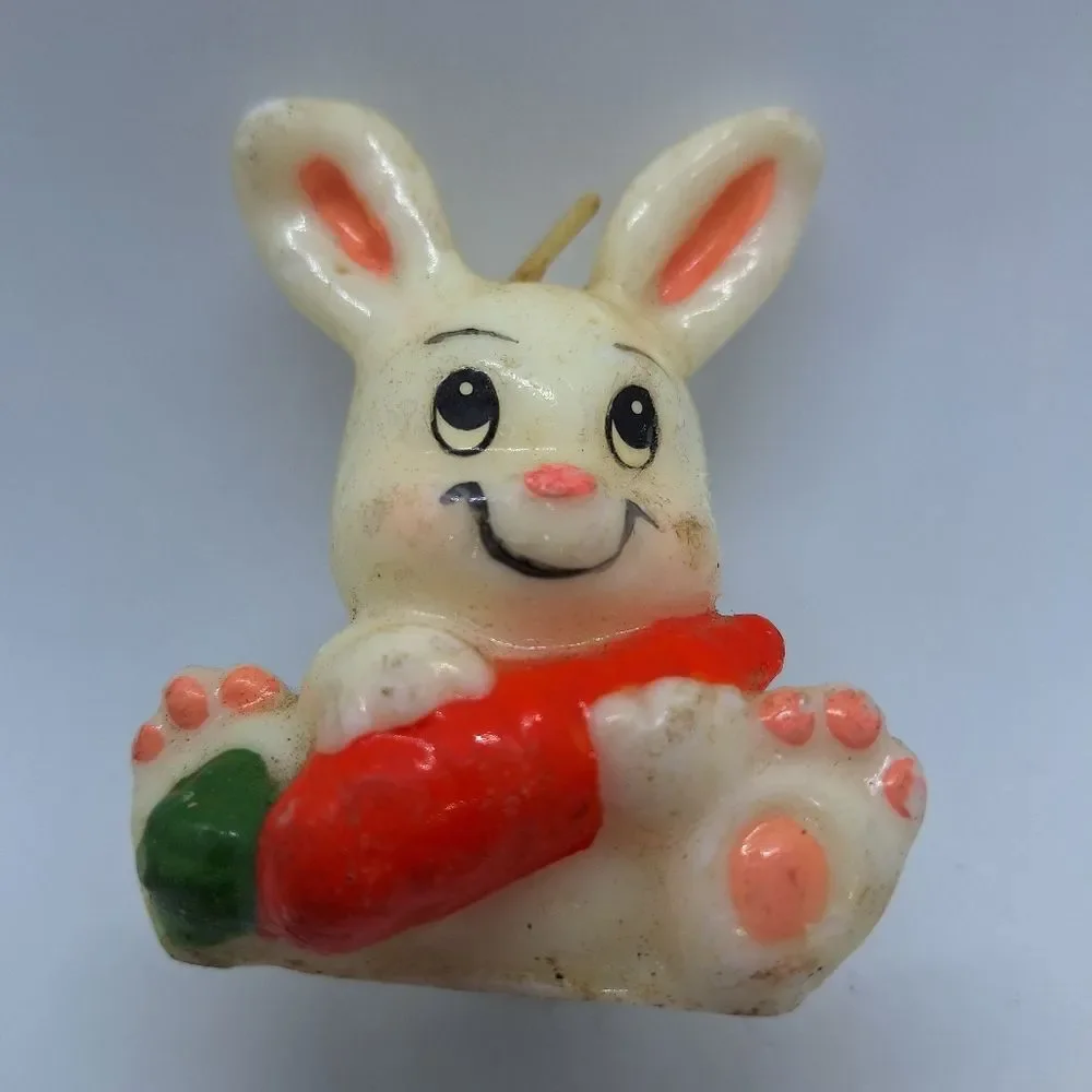 Vintage Russ Easter Cutie‎ Candle Bunny Rabbit